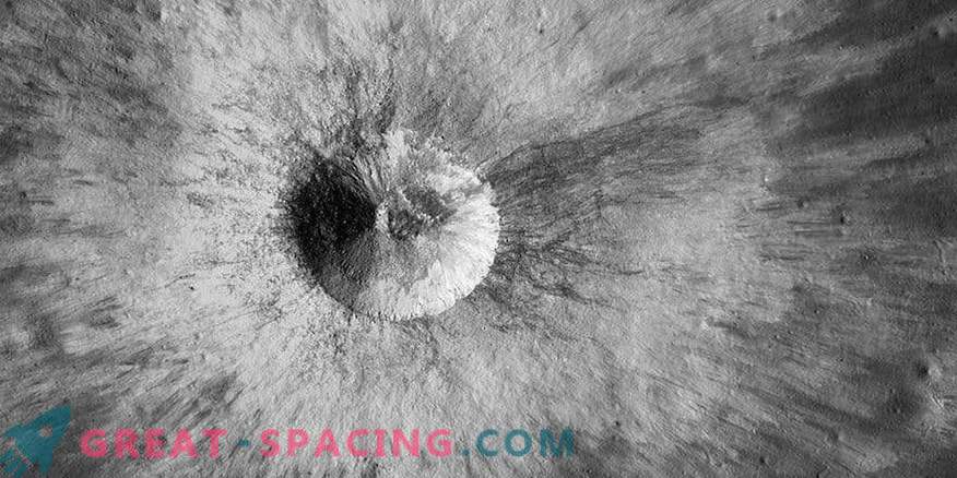 Incroyable image du cratère de la lune