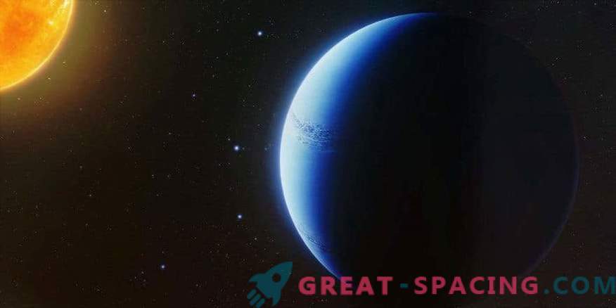 Des métaux et des traces d'eau trouvés sur l'exoplanète
