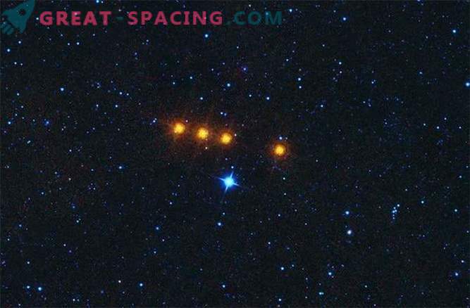 Le mouvement de l'astéroïde Oddball a été suivi à l'aide d'un télescope infrarouge