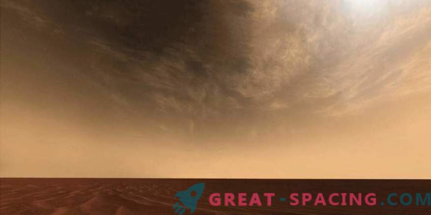 Mars-Express explore les nuages ​​en altitude
