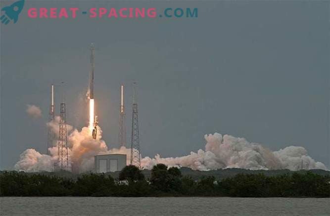 La société SpaceX avec sa fusée Falcon 9 a rempli sa mission avec succès malgré le mauvais temps