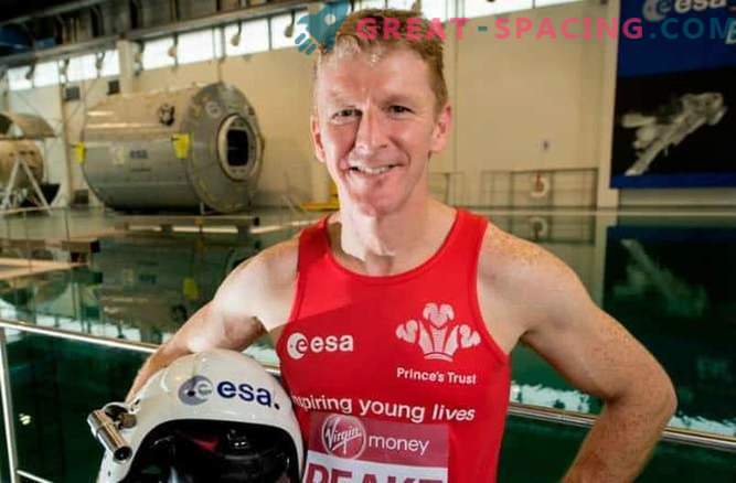 L'astronaute britannique envisage de prendre part au Marathon de Londres