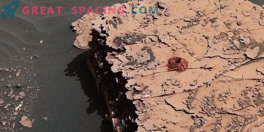 Curiosity produit des échantillons martiens.