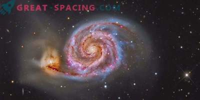 Une collision galactique peut déplacer le système solaire