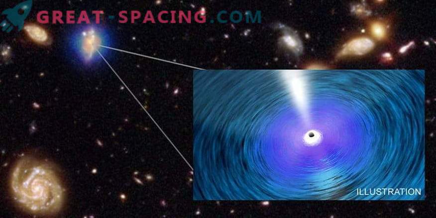 Les trous noirs supermassifs dépassent leurs galaxies