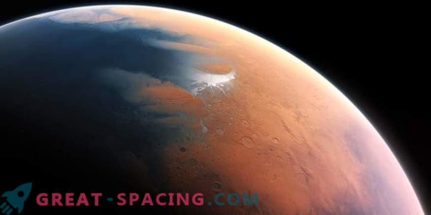 Les explosions de méthane peuvent sauver la vie martienne antique