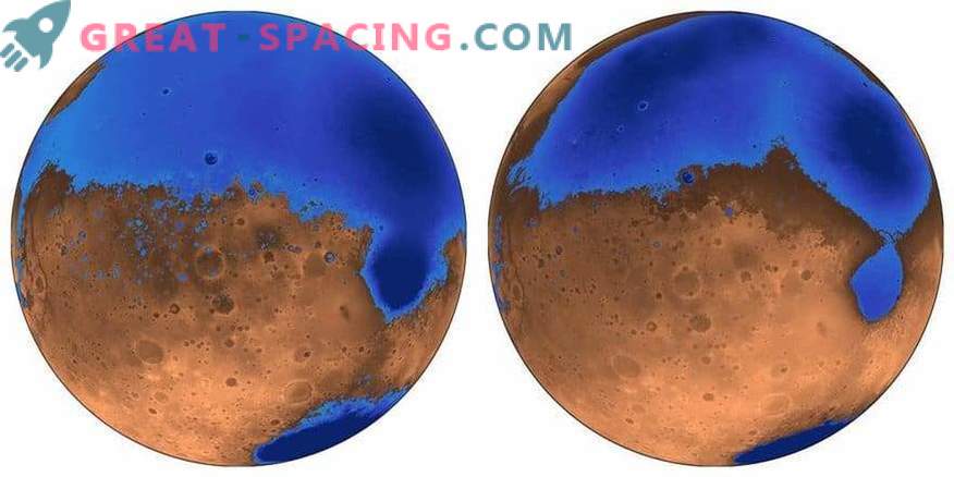 Les océans martiens pourraient se former tôt