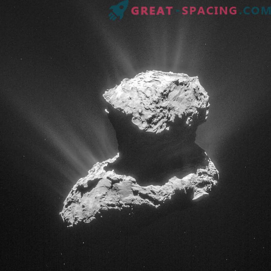 Rosetta continue d'étudier la comète 67P / Churyumov-Gerasimenko