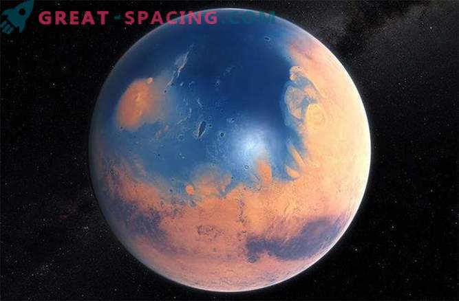 Dans les temps anciens, un immense océan de la surface de Mars s’évaporait dans l’espace