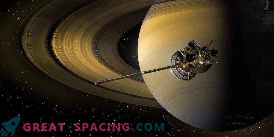 L'appareil Cassini a brûlé dans les cieux de Saturne