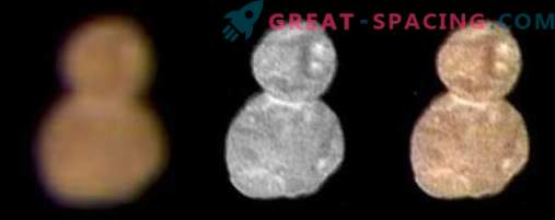 L’objet de glace derrière Pluton ressemble à un bonhomme de neige rougeâtre