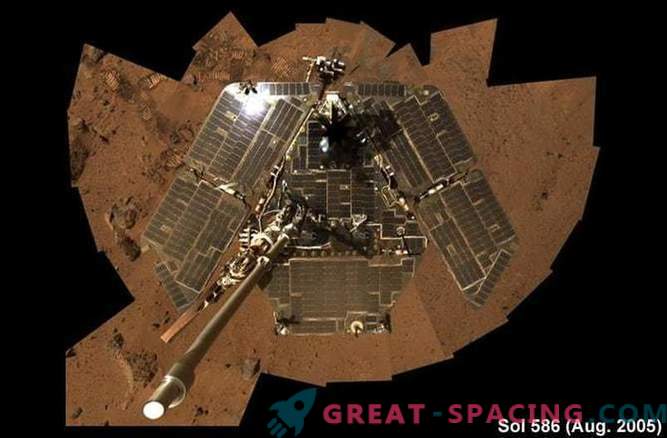 12 ans sur Mars: les premiers sels d'Opportunity