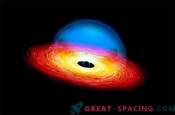 Le trou noir commence à mourir de faim - le quasar est obscurci