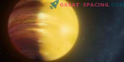 Météo sur une exoplanète: venteux, nuages ​​de rubis et de saphir à certains endroits