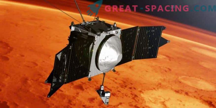 MAVEN voit le métal dans l'atmosphère martienne