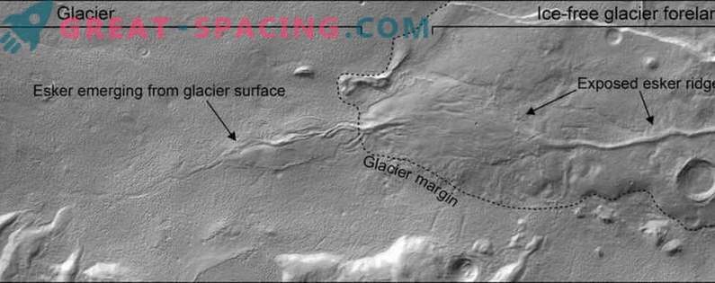 Mars a trouvé des traces d'écoulements récents