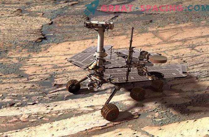 Opportunité Mars Rover face à une nouvelle menace