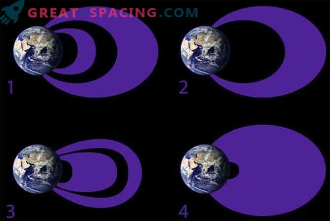Les ceintures de radiation de la Terre changent en raison des tempêtes solaires.