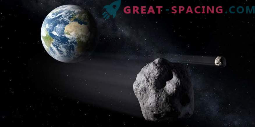 Deux satellites sur l'astéroïde Florence