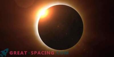 Modèle informatique de la prochaine éclipse solaire