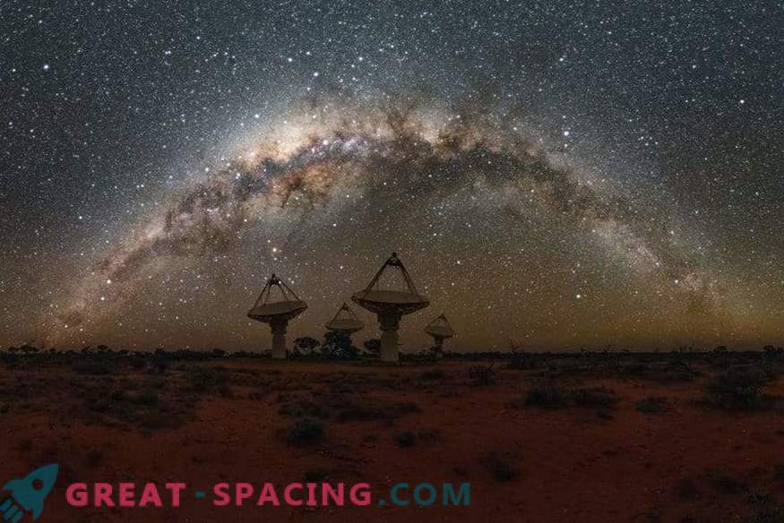 Le télescope australien double presque le nombre de rafales radio mystérieuses rapides