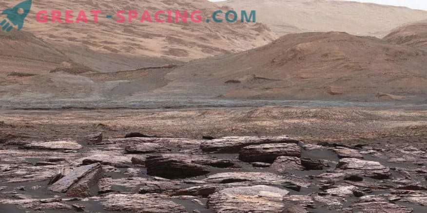 Curiosity a découvert d’étranges roches violettes sur Mars