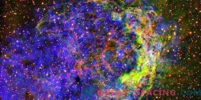 Fotos des Kosmos: die Sternblase aus Gas