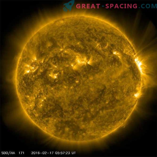 Notre soleil dur: 12 mois d'activité explosive
