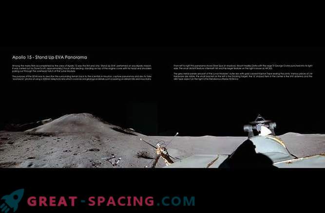 Mission Apollo: photos inspirées de l'étude de la lune