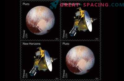Pluto fick nya frimärken