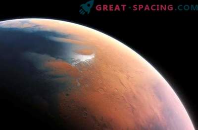 Mars sort de la période glaciaire
