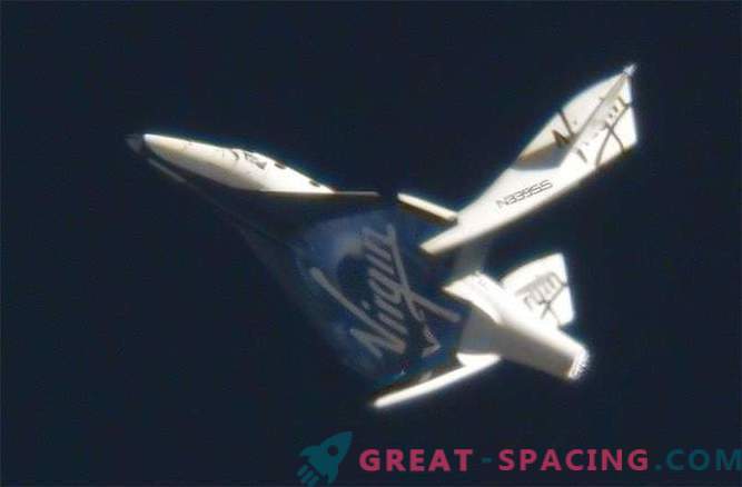 Le moteur de fusée SpaceShipTwo n’est pas la cause de l’accident