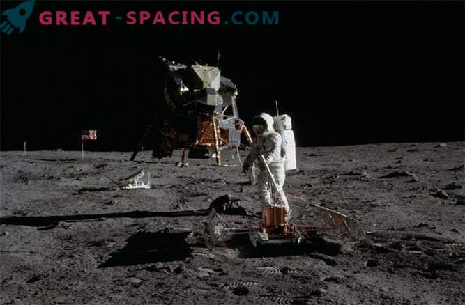 Il y a 46 ans, des gens se sont posés sur la lune.
