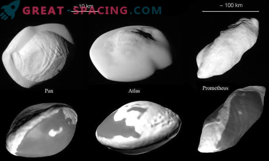 Détails de l’histoire des minuscules satellites internes de Saturne