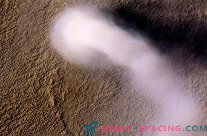 Les tourbillons de poussière martiens peuvent être détectés à l'aide de données sismiques