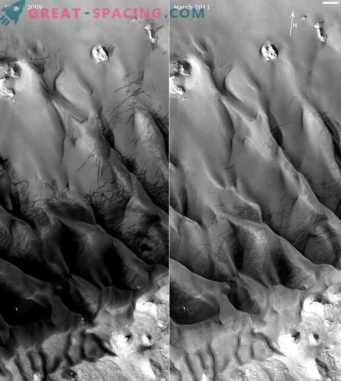 Les tourbillons de poussière martiens peuvent être détectés à l'aide de données sismiques