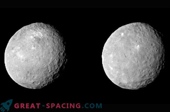 Nouvelles images de la surface de la planète naine Ceres