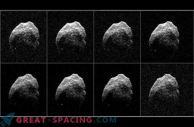 Les scientifiques ont reçu des images radar d'une comète effrayante
