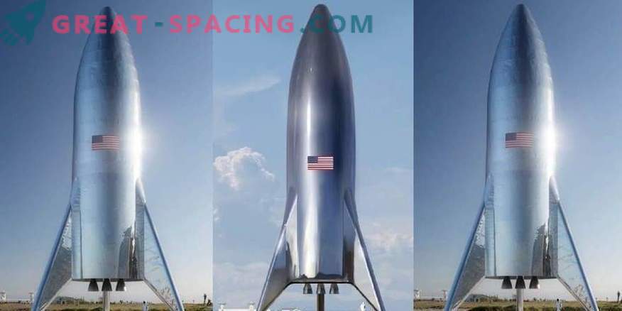 Ilon Musk présente un prototype de fusée martienne
