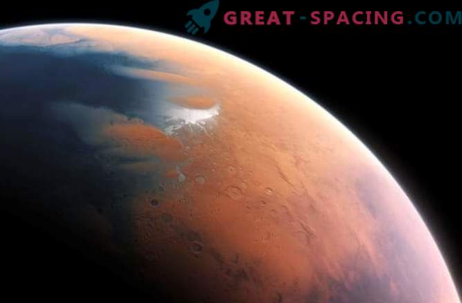 Oxygène atomique trouvé sur Mars