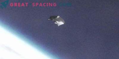Un objet non identifié a été examiné par la caméra de la Station spatiale internationale