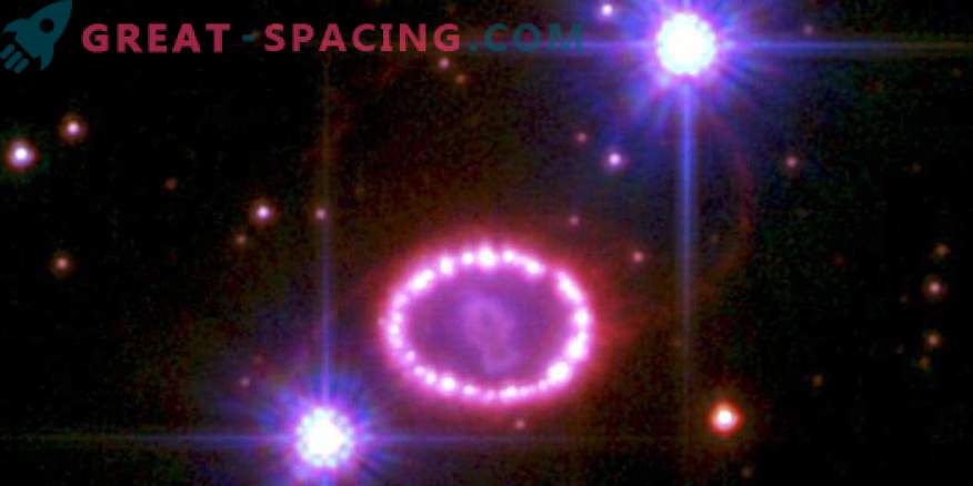 1987A champ magnétique restant de la supernova