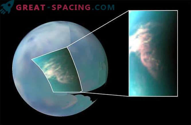 Brume détectée sur la surface de Titan