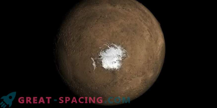 Un lac martien pourrait apparaître en raison de l'activité volcanique récente