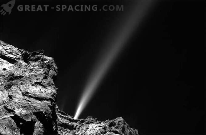 La comète Rosetta a lancé le jet le plus brillant d’aujourd’hui.