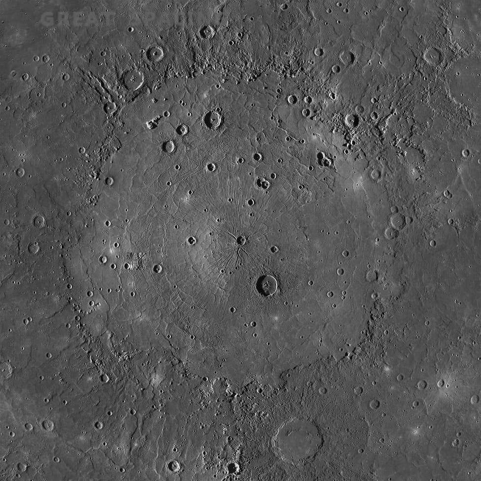 Un paysage étrange montre que Mercure n'est pas une planète 