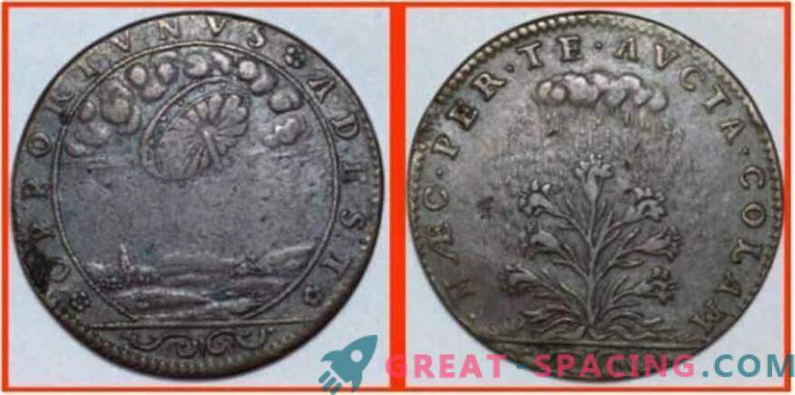 Le motif d’une ancienne pièce de monnaie française du XVIIe siècle ressemble à un navire extraterrestre. Opinion ufologov