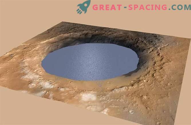 Le cratère du mont Sharp sur Mars est le vestige d'un ancien lac
